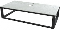 Столешница под накладную раковину из керамогранита LOFT 100, Светло-серый