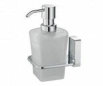 K-5099 Leine Дозатор жидкого мыла навесной, матовое стекло, хром