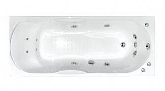 Ванна акриловая Лаура 150х70, система 3а (ванна, каркас, 6 гм, 4 спина)