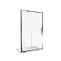 Дверь для душа NEO WTW-130-C-CH 130х185 стекло прозрачное 5 мм, профиль хром