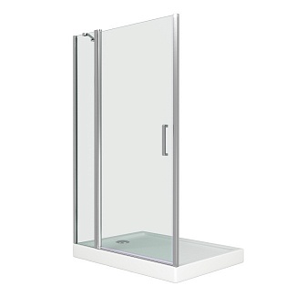 Дверь для душа PANDORA WTW-140-C-CH 140х185 стекло прозрачное 6 мм, профиль хром