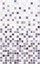 25х40 Нео 122880 серо-фиолетовый мозаика