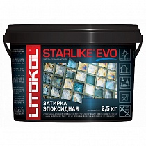 STARLIKE EVO (эпоксидная затирочная смесь) S.130 grigio ardesia ведро 2,5 кг