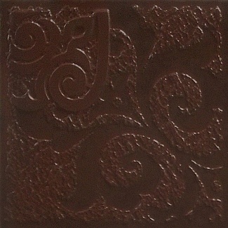Керамический клинкер 29,8х29,8 Каир 4Д рельеф коричневый