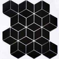 26,7х30,9 Мозаика керамическая landa Black matt