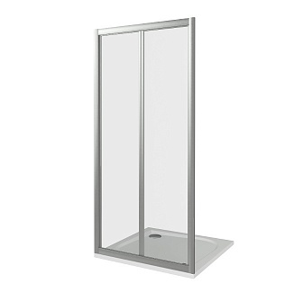 Дверь для душа INFINITY SD-100-C-CH 100х185 стекло прозрачное 4 мм, профиль хром