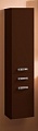 Шкаф-колонна подвесная Америна тёмно-коричневая 1A135203AM430