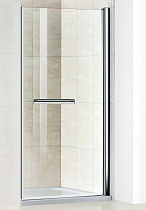 Дверь для душа PA-03 70х185 распашная, стекло прозрачное, профиль хром