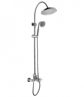 Душевая система LM5762C (верхний душ, ручной душ, смеситель с изливом)
