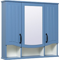 Шкаф зеркальный "Марсель" 80 синий