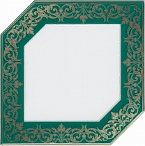 Декор 15х15 HGD\D250\18000 Клемансо зеленый