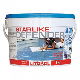 STARLIKE Defender (эпоксидная затирочная смесь) C.250 sabbia/бежевый 1кг