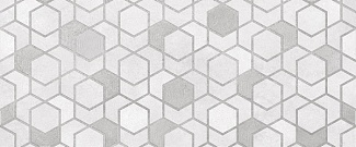 Декор 25х60 Nuar geometry 10300000204 серый