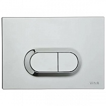 Кнопка смыва 740-0580 для инсталляции Vitra 748-5800-01 хром глянцевый
