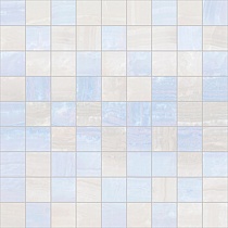 Декор 30х30 Diadema Мозаика голубой+белый DDM-2