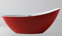 Ванна акриловая отдельностоящая AB9233R 1,84х0,79х0,77 цвет красный  АКЦИЯ до 15.12.22