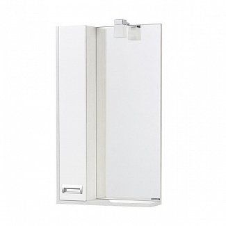 Зеркало-шкаф Бекка 50 Дуб сомерсет/белый глянец 1A214502BAC20
